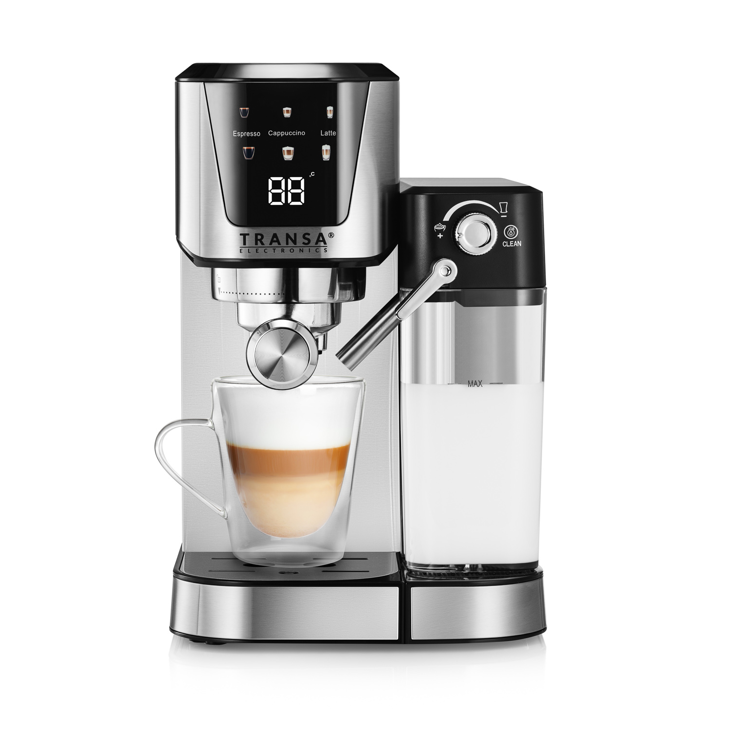 Technologia Thermoblock i wyświetlacz LCD w ekspresie CoffeeCraft TE-80